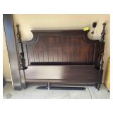 STANLEY KING SIZE BED, HEAD AND FOOT BOARDS, SIDE