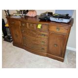 VINTAGE BUFFET, MATCHES PRIOR PIECE, APPROX 60 IN