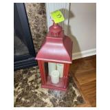DECORATIVE LANTERN, PLASTIC, APPROX 20 IN TALL