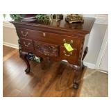 LINK-TAYLOR 4 DRAWER BALL AND CLAW FOOTED BUTLERS