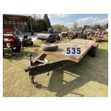 6ft x 18ft tandem axle trailer