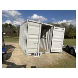 12ft x 83in x 99in Shipping container office with