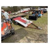 Fold up utility trailer No Title