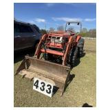 Kubota L2900 4x4 4 to 1 front bucket LA480, New cl