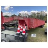 1989 MCEL Trailer 32ft Gooseneck, Dual tandem axle