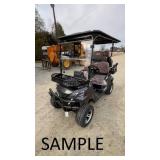 SDLANCH Unused 2025 SDLGC80 Golf Cart 60 Volt Ele