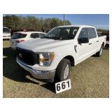 2022 F150 4x4 4 door crew cab truck