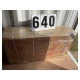 Two wheel electric scooter unassembled, white