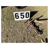 Pair of snake head cultivators