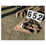 Group of plow points