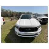 2019 Ford Ranger 4dr 2WD White               MI/HR