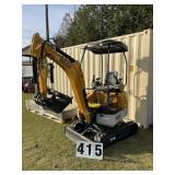 2026 Unused mini excavator SDLE20, Hydraulic thumb