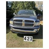 2005 Ram 1500 4dr 4WD Blue, needs transmission loo