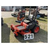 Kubota 48in cut ride on zero turn with 24HP Kubota