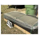 Group of 15 total ground protection mats