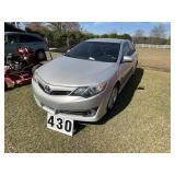 2014 Toyota Camry four door, silver automatic