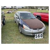2004 Honda Accord 4 door V6 Drives