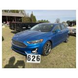 2019 Ford Fusion Titanium blue
