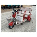 Unused IRGC40 High End Mini 3 wheel Golf cart, UNA
