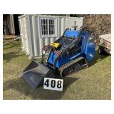 Kylin KY1000 stand on mini skid steer 25HP