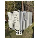 10ft x 6ft x 79in Shipping container office