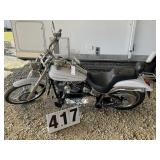 2001 Softail Duece Harley Davidson white