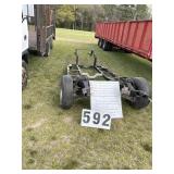 1968-1972 Chevy Chevelle drag car frame. No title