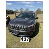 2014 Jeep Cherokee Gray, 4 door, AWD V6
