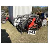 New 420 CC Engine sit down ride on mini skid with