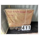 High End massage chair Gray, NEW IRMC