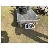 New Black ground protection mat, group of 15 total