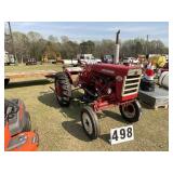 Farmall 140 9714J with row maker, plow, cultivator