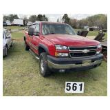 2007 Chevy Duramax diesel 4 door long bed
