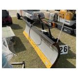Snow plow attachment by Sno-Way 8ft blade
