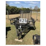 Carry On 66inx10ft Single Axle Trailer, needs some