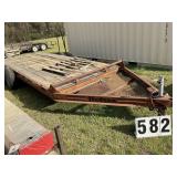 Hudson tandem axle equipment trailer