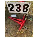 Pair of 3/8in to 1/2in chain binders