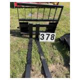 New unused 2026 Mower King Skid Steer Forks Model