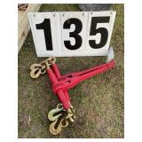 Pair of 5/16 to 3/8 chain binders