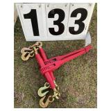 Pair of 5/16 to 3/8 chain binders