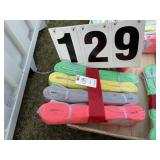 Group of lifting straps, 4 total, 6M long