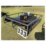 New unused 2026 Mower King Skid steer brush cutter