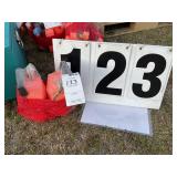 Pair of 2in Ratchet straps, 8.23M Long