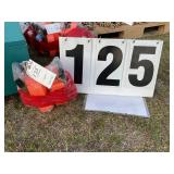 Pair of 2in Ratchet straps, 8.23M Long