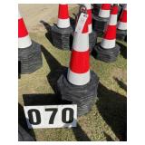 Group of 10 SDLANCH Unused 2026 Safety Traffic Con
