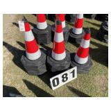 Group of 25 SDLANCH Unused 2026 Safety Traffic Con