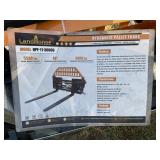New unused landhonor Heavy duty hydraulic forks an