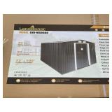 Unused Landhonor 6ftx8ft Galvanized Apex Roof Meta