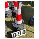 Group of 10 SDLANCH Unused 2026 Safety Traffic Con