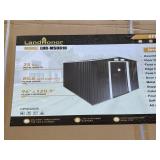 Unused Landhonor 8ftx10ft Galvanized Apex roof met